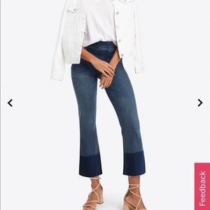 Spanx Cropped Flare Jeans size L